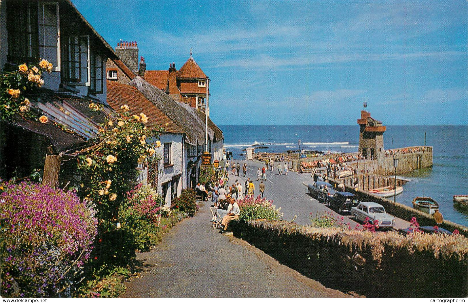 England Devon Lynmouth Mars Hill & The Rhenish Tower - Lynmouth & Lynton