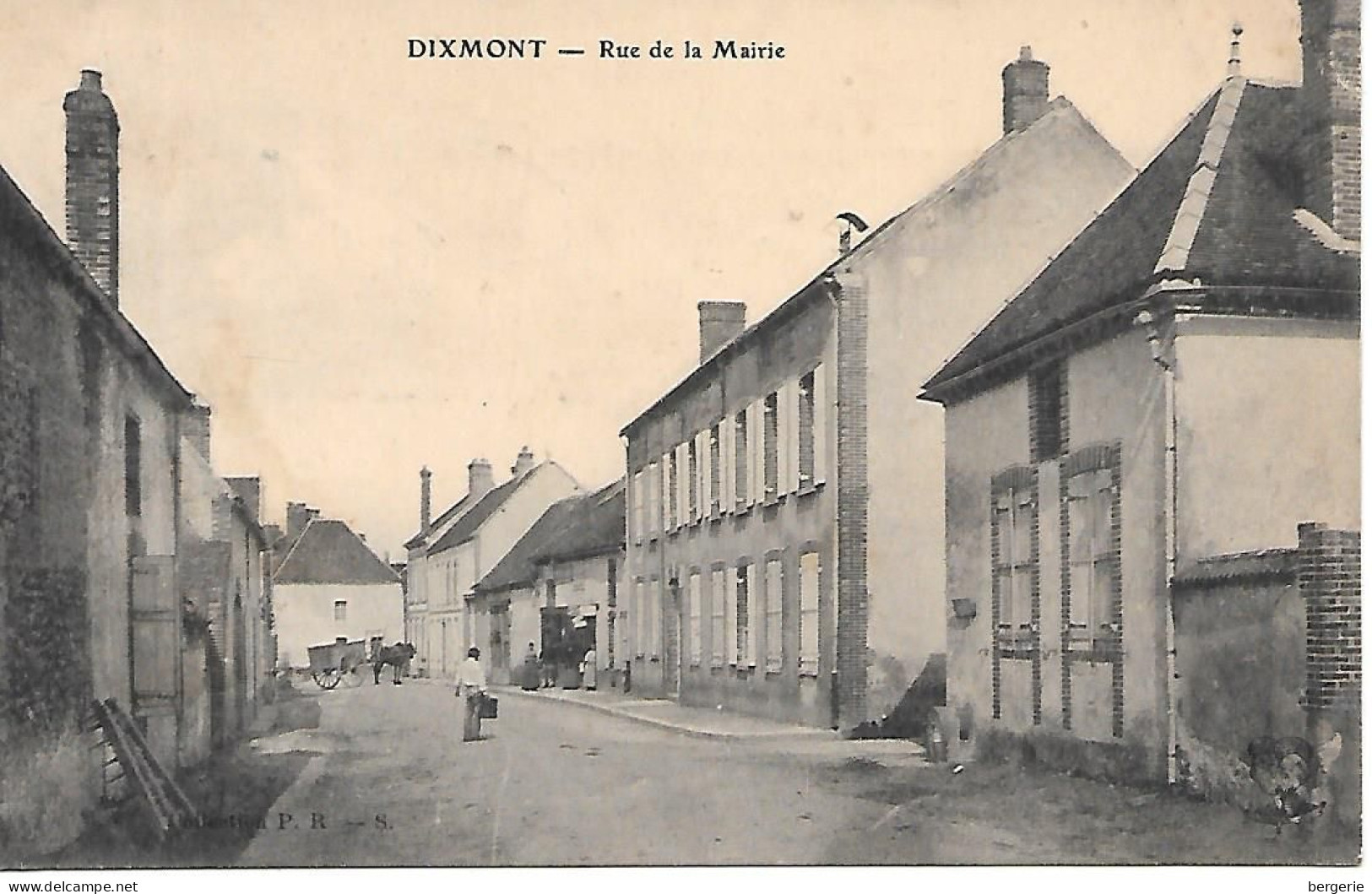 B/109               89     Dixmont    -    Rue De La Mairie - Dixmont