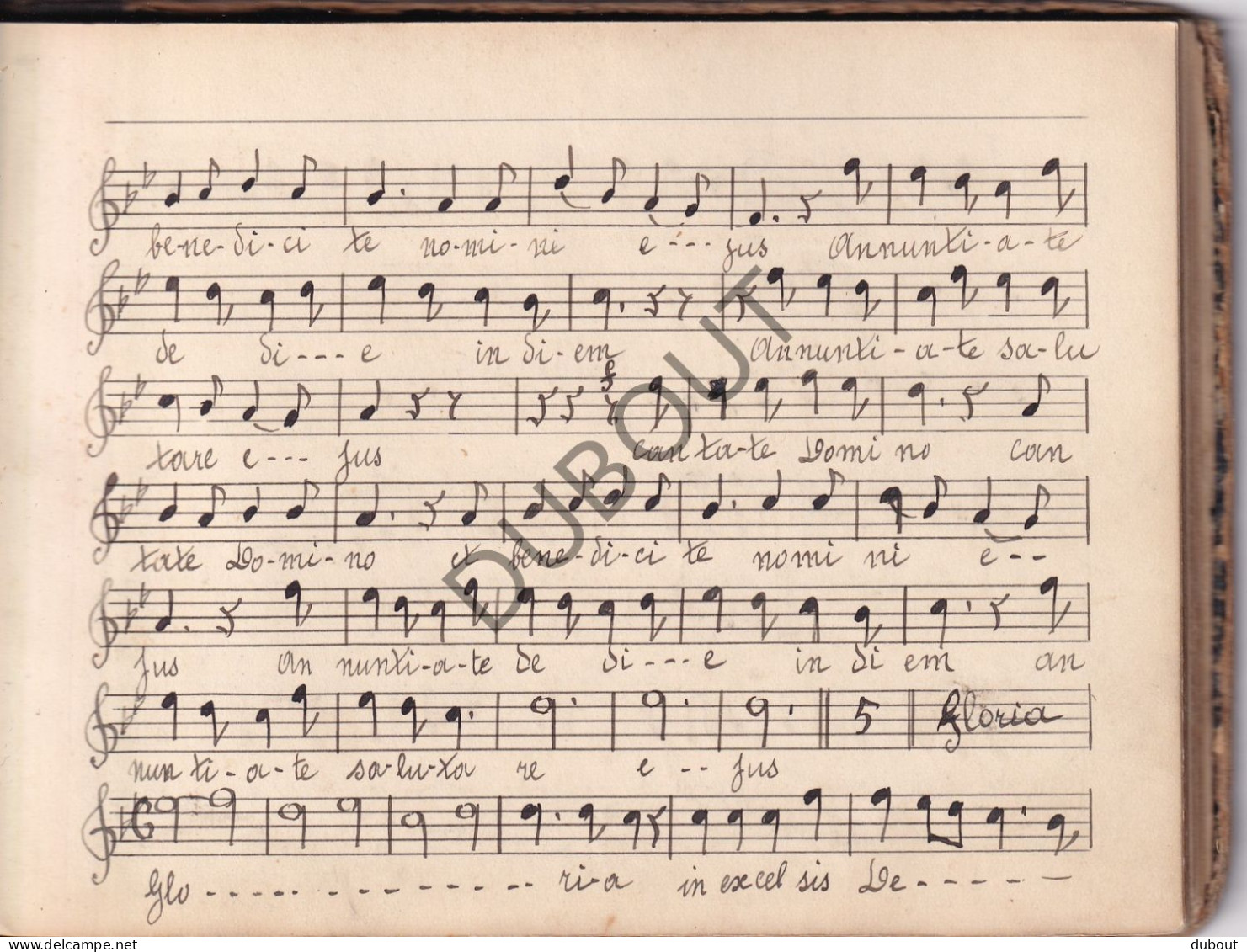 Herstal/Luik - Eglise St Lambert - Musique -Manuscrit-Ténor  (W233)