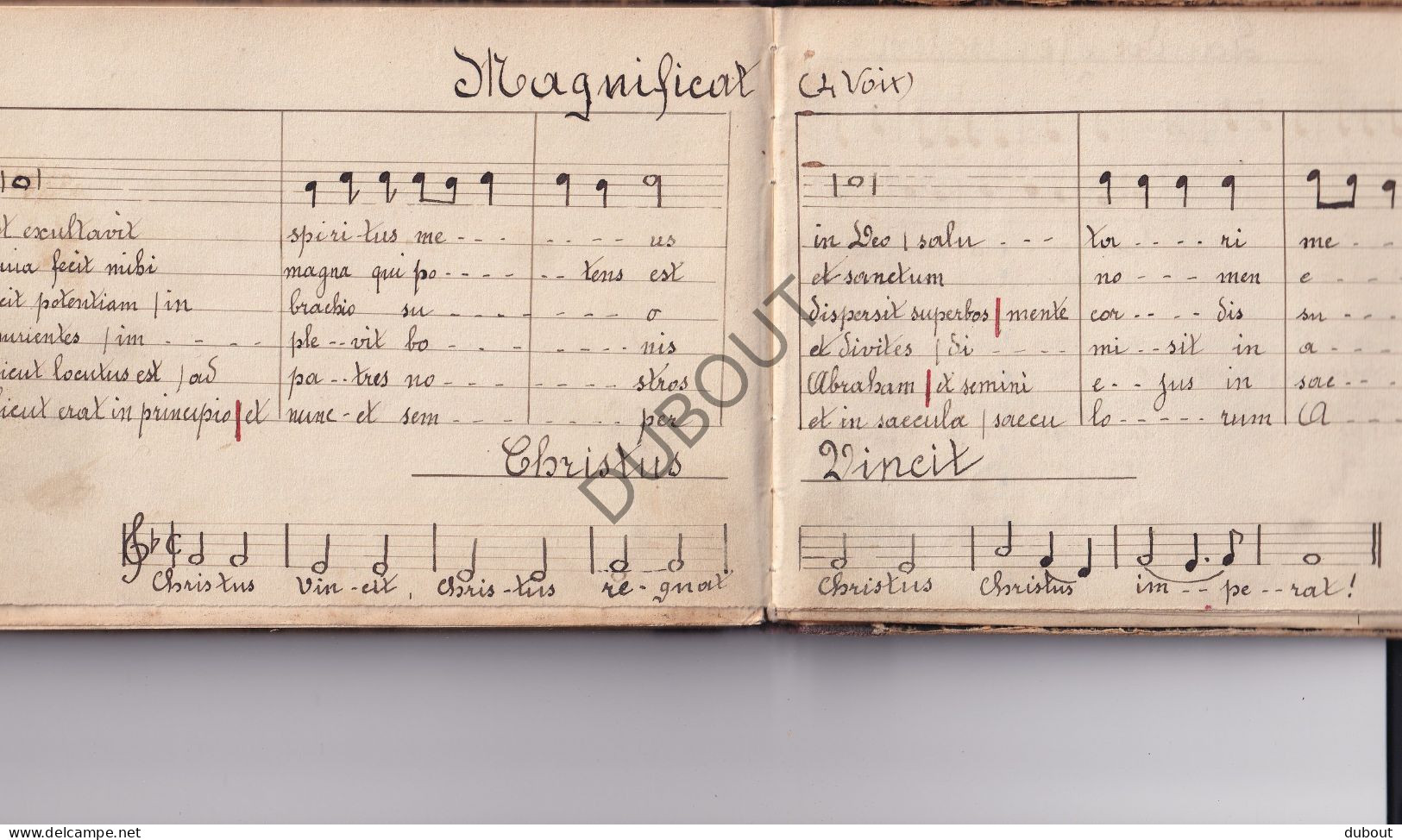 Herstal/Luik - Eglise St Lambert - Musique -Manuscrit-Ténor  (W233)