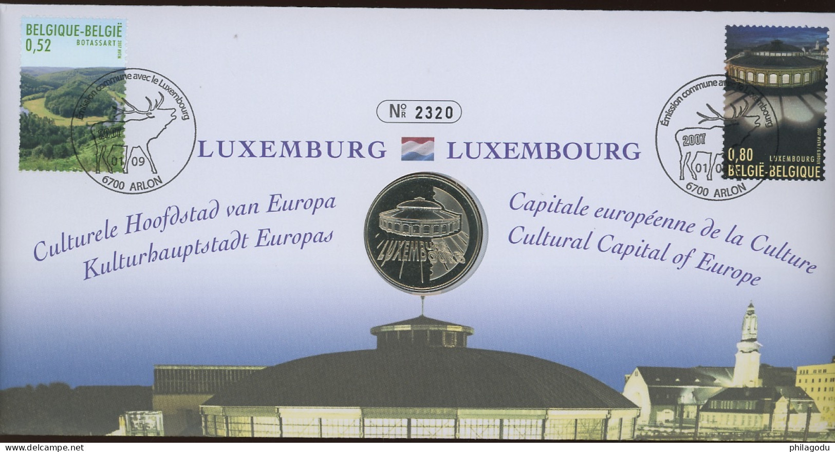 2007.  Coopération Luxembourg - Numisletters