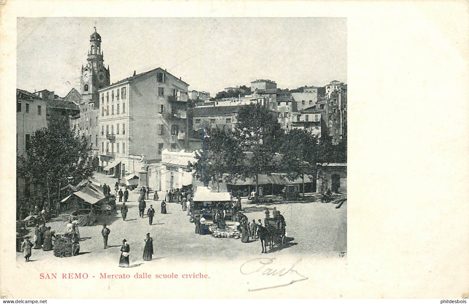 ITALIE  SAN REMO  Mercato - San Remo