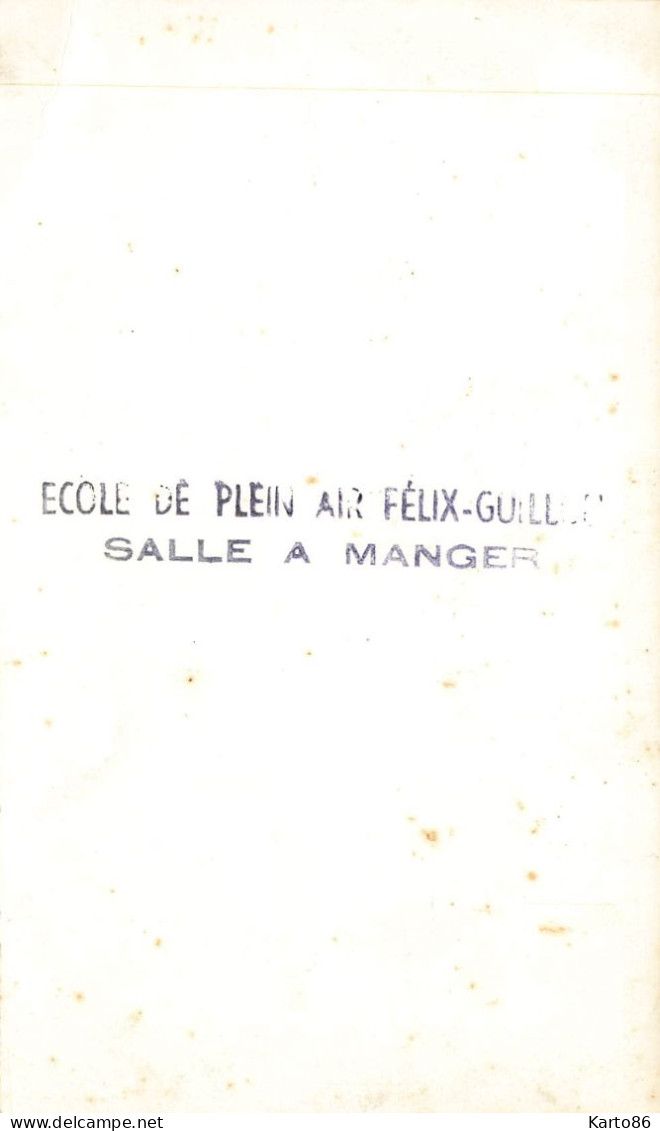 La Montagne * 2 Cartes Photos * école Félix Guillou , Le Château D'aux * La Cuisine Et La Salle à Manger - La Montagne