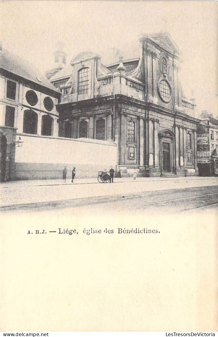 BELGIQUE - Liège - Eglise Des Bénédictines - Carte Postale Ancienne - Liege