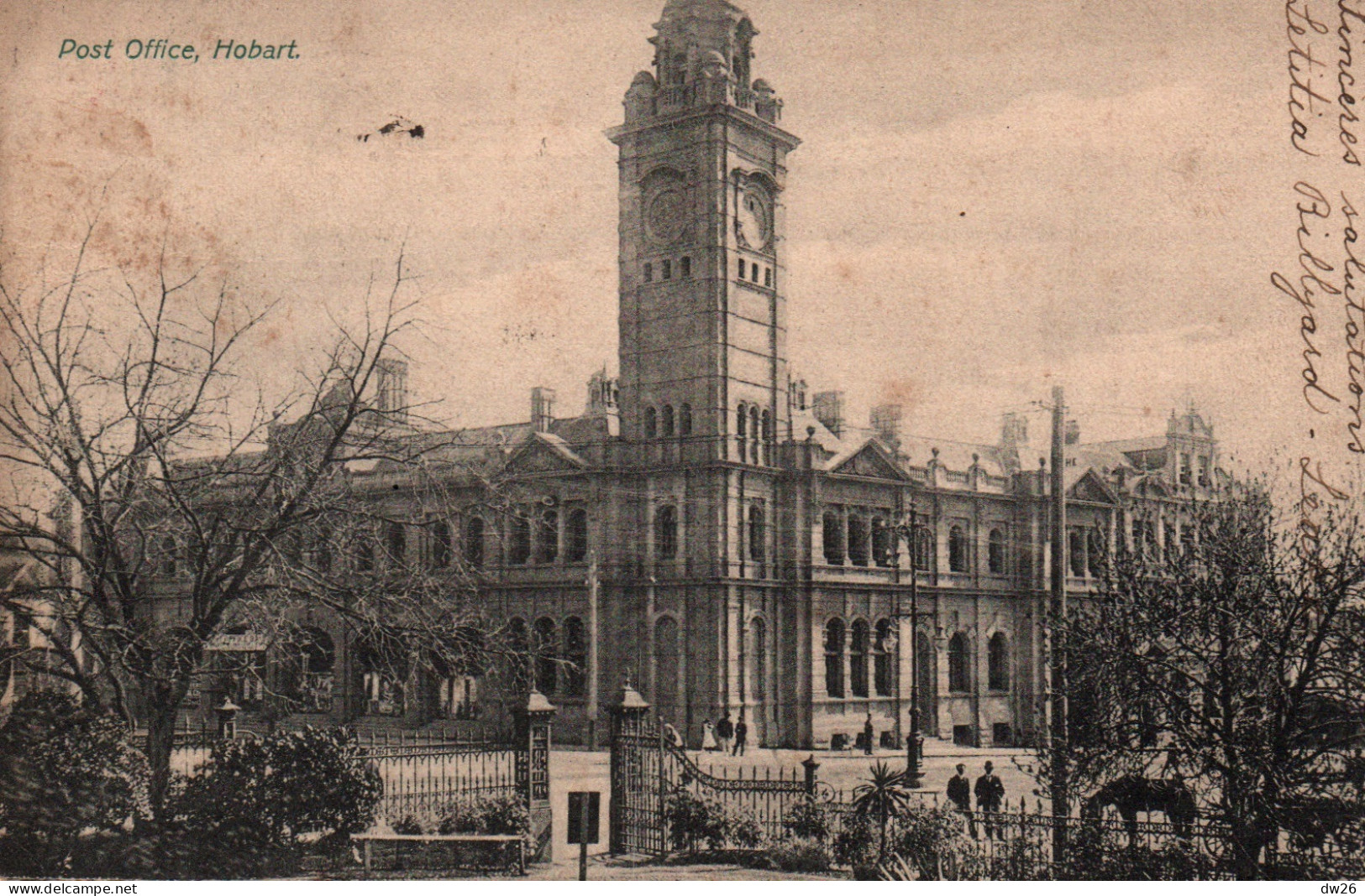 Australie (Tasmanie) Post Office, Hobart (la Poste) - Hobart