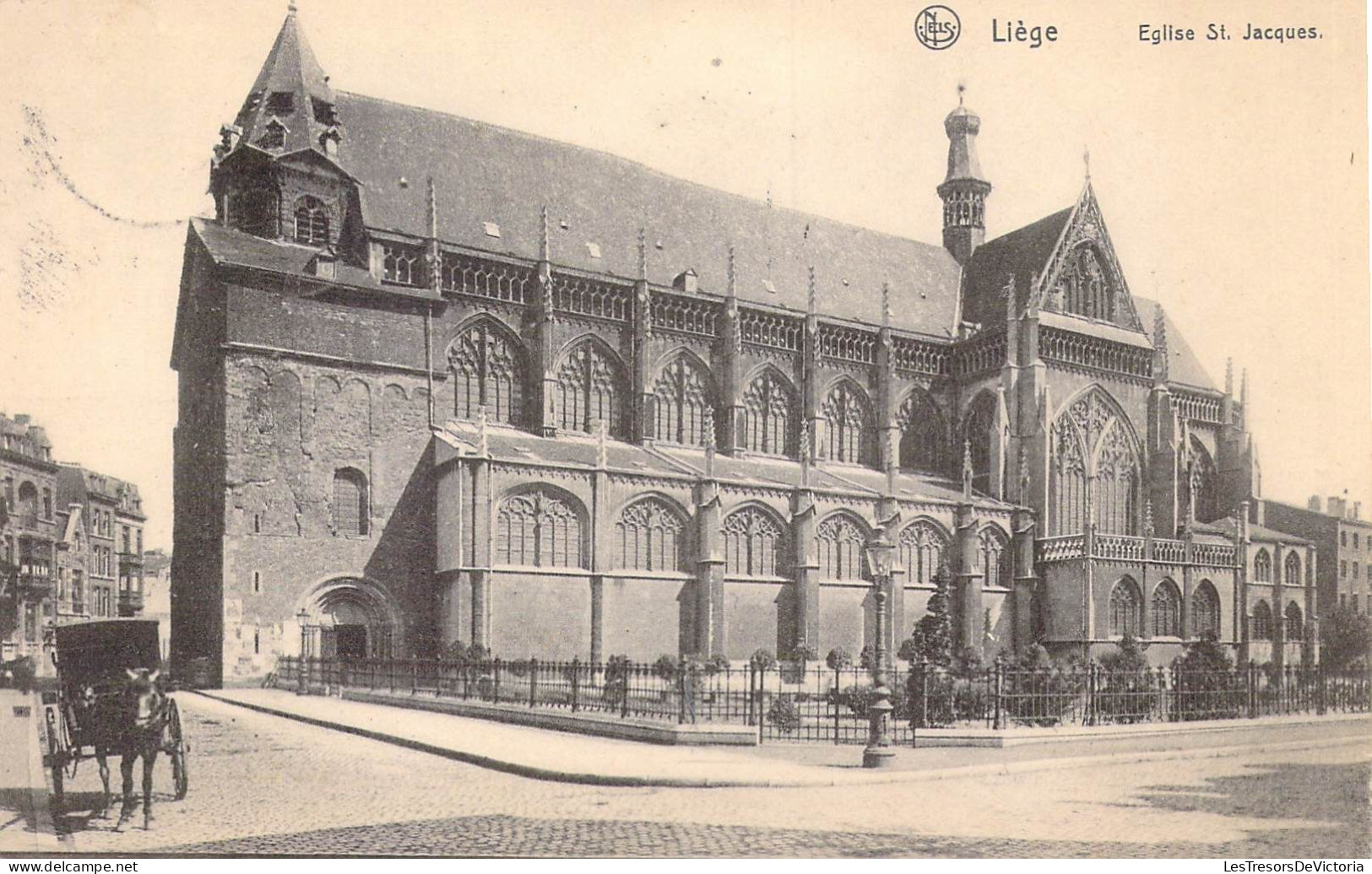BELGIQUE - Liège - Eglise St Jacques - Carte Postale Ancienne - Liege