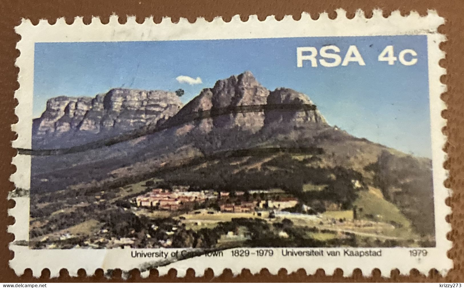 South Africa 1979 The 50th Anniversary Of University Of Cape Town 4 C - Used - Used Stamps