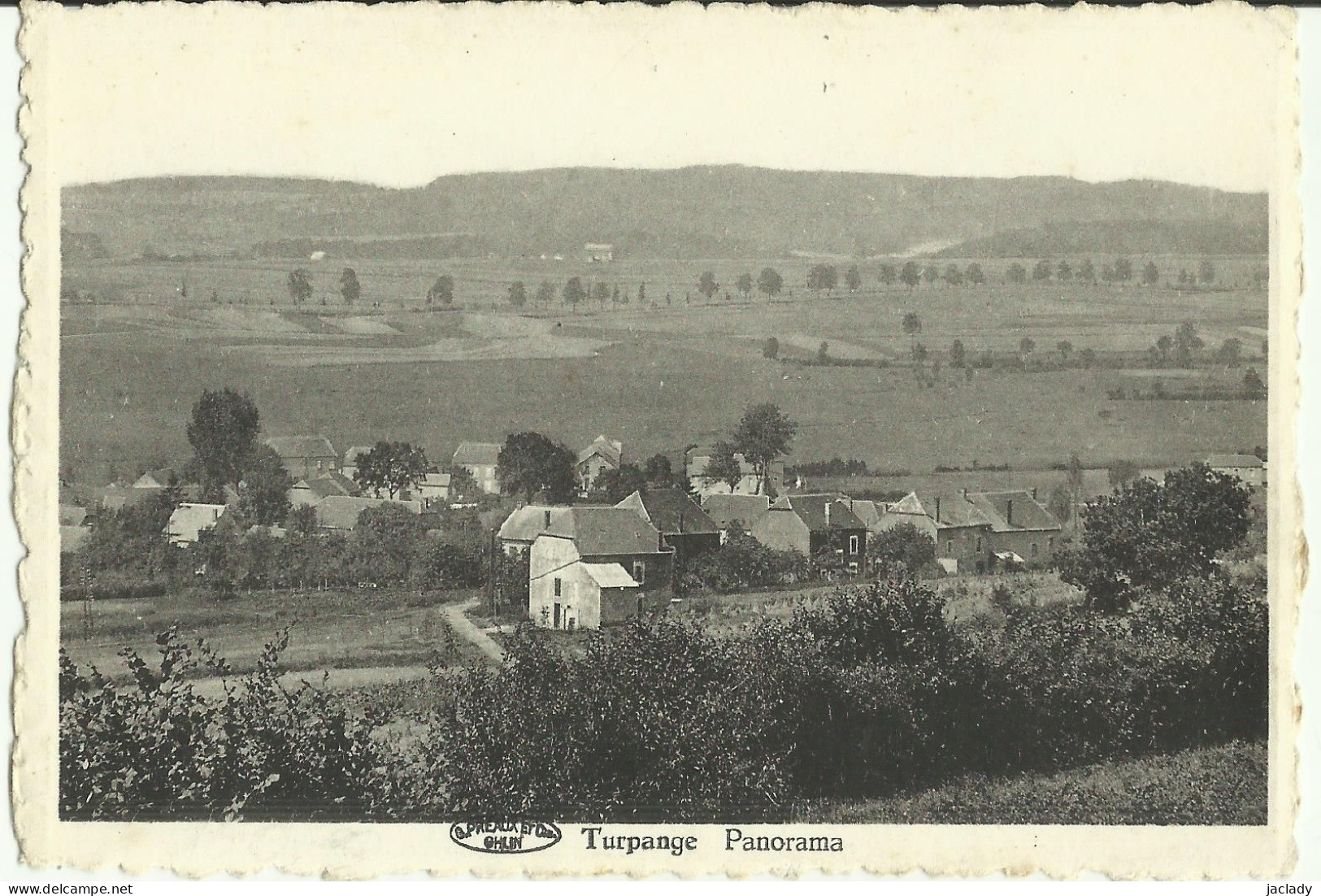Turpange -- Panorama.      (2 Scans) - Messancy
