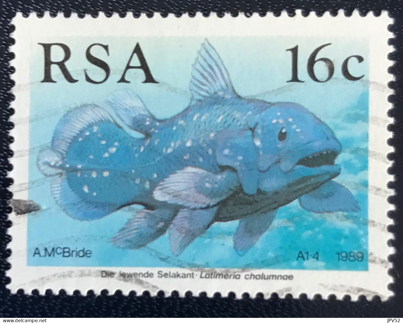 RSA - South Africa - Suid-Afrika  - C18/6 - 1989 - (°)used - Michel 766 - De Comoren Coelacarith - Oblitérés