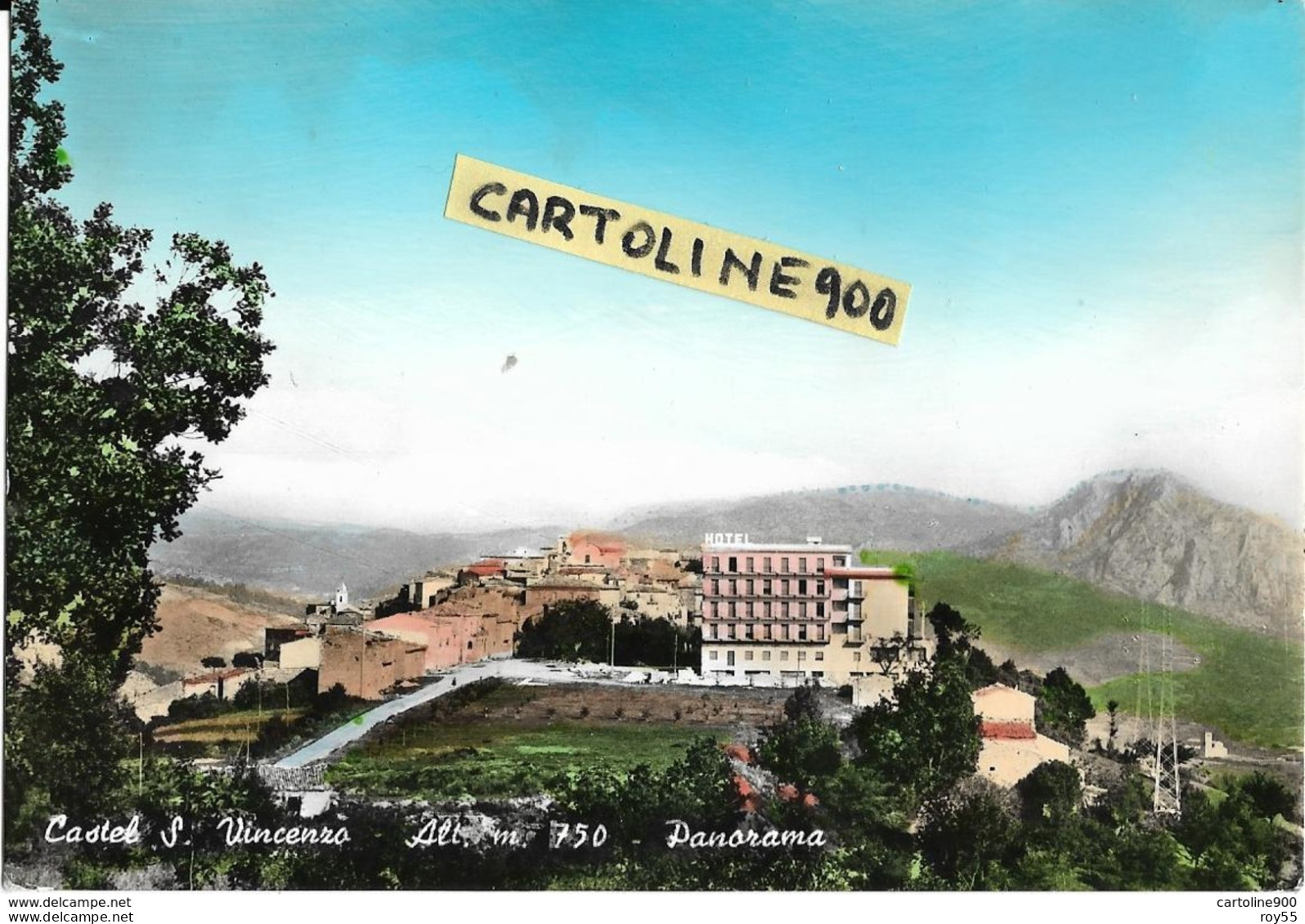 Molise-isernia-castel S,vincenzo Veduta Panorama Castel S.vincenzo Anni 50 60 - Andere & Zonder Classificatie