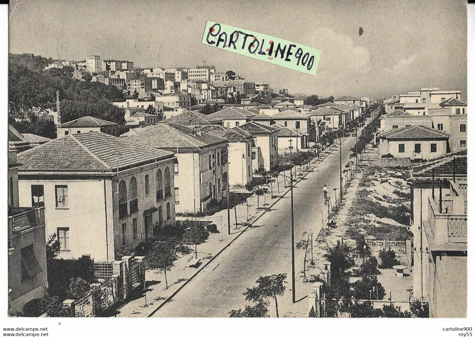 Abruzzo-chieti-francavilla Al Mare Viale Nettuno E Panorama Differente Veduta Panoramica Anni 50 - Other & Unclassified