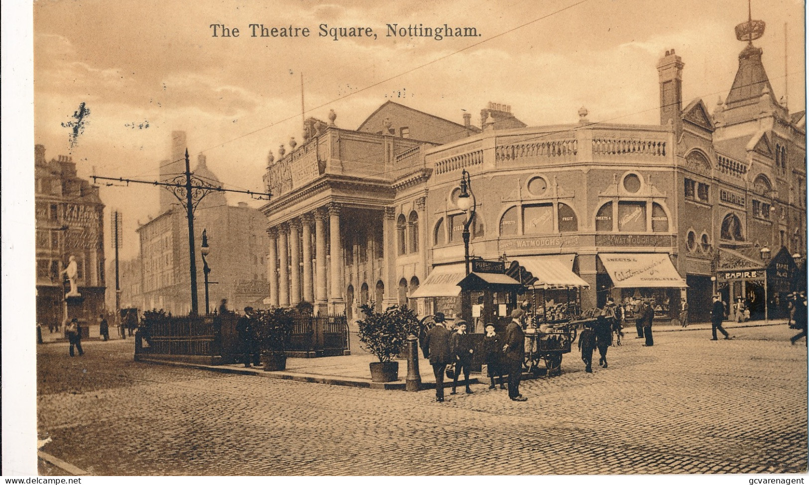 NOTTINGHAM  THE THEATRE SQUARE          2 SCANS - Nottingham