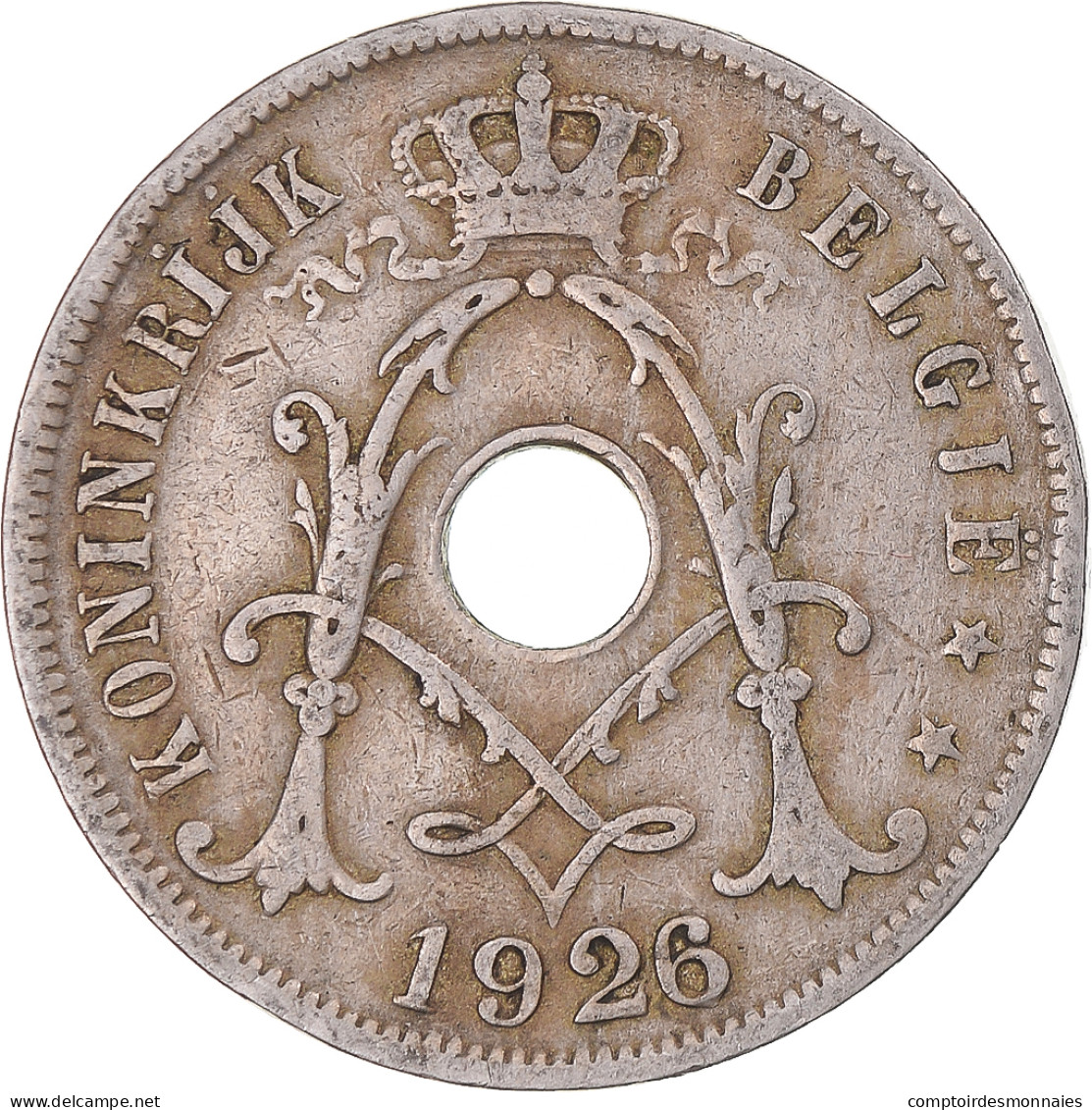 Monnaie, Belgique, Albert I, 25 Centimes, 1926, Bruxelles, TB+, Cupro-nickel - 25 Cents