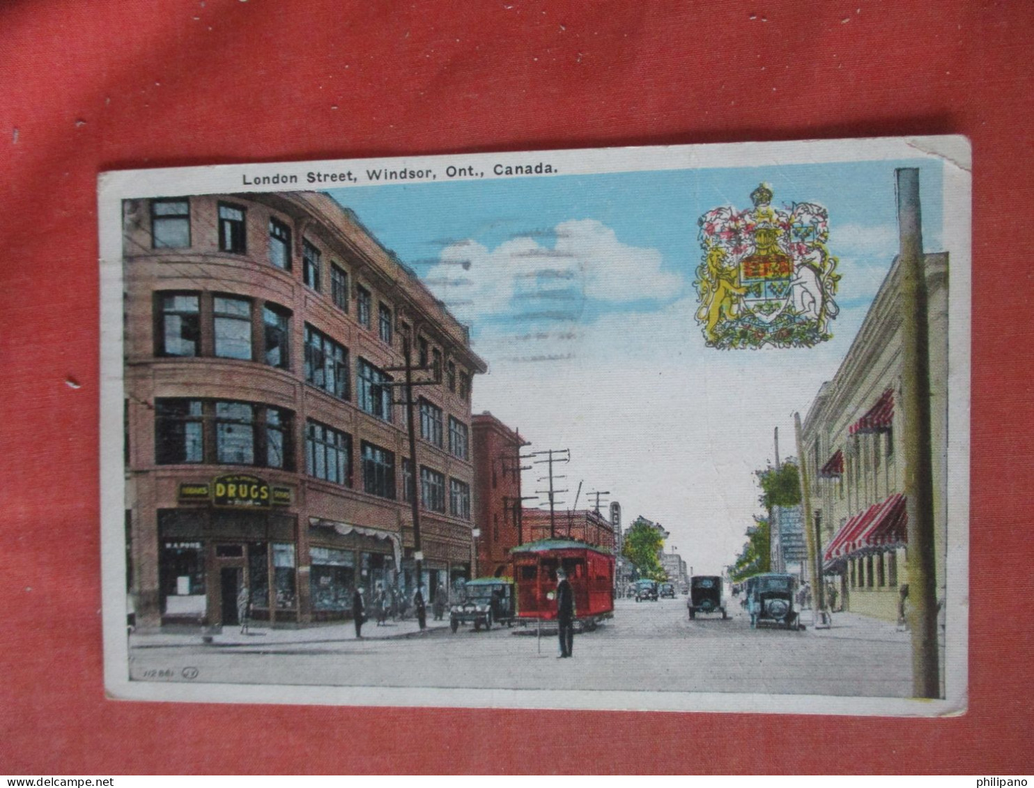 Trolley London Street.  Windsor   Canada > Ontario > Windsor   Ref 6140 - Windsor