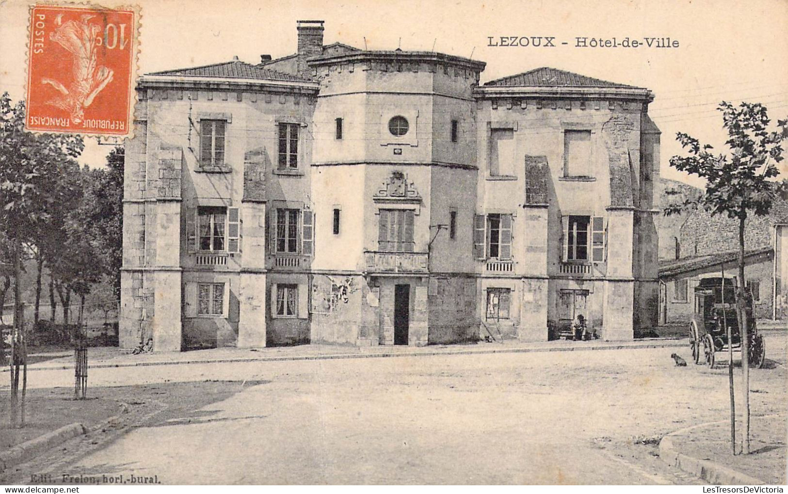 FRANCE - 63 - Lezoux - Hôtel De Ville  - Carte Postale Ancienne - Lezoux