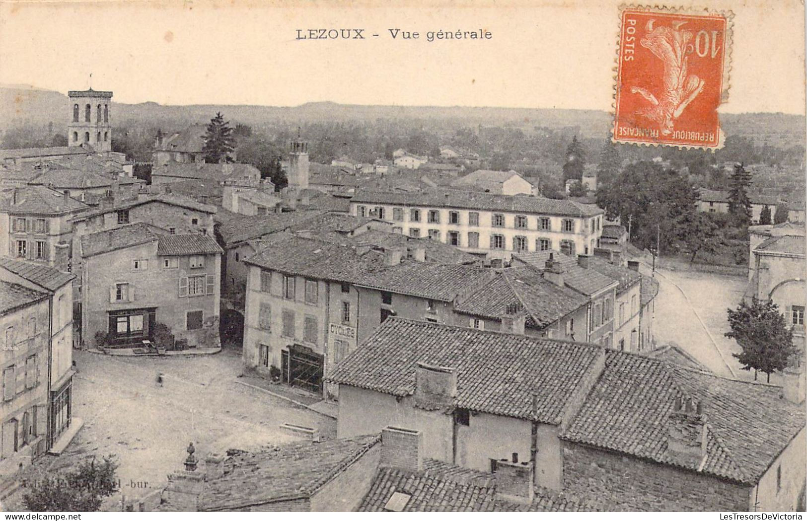 FRANCE - 63 - Lezoux - Vue Générale - Carte Postale Ancienne - Lezoux