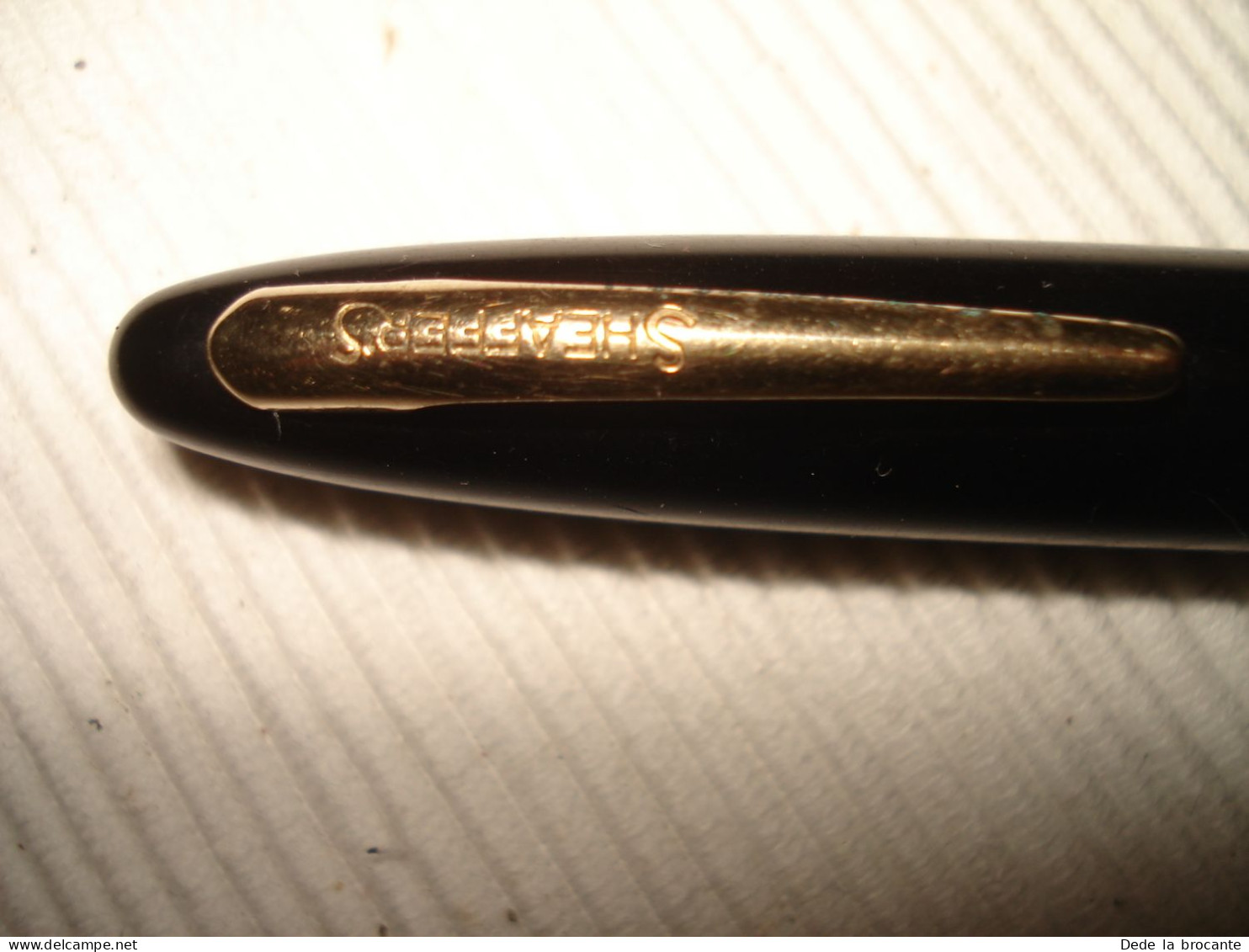 O9 / Sheaffer's Stylo plume à pompe Made in USA - Plume or 14K + Ecrin d'origine