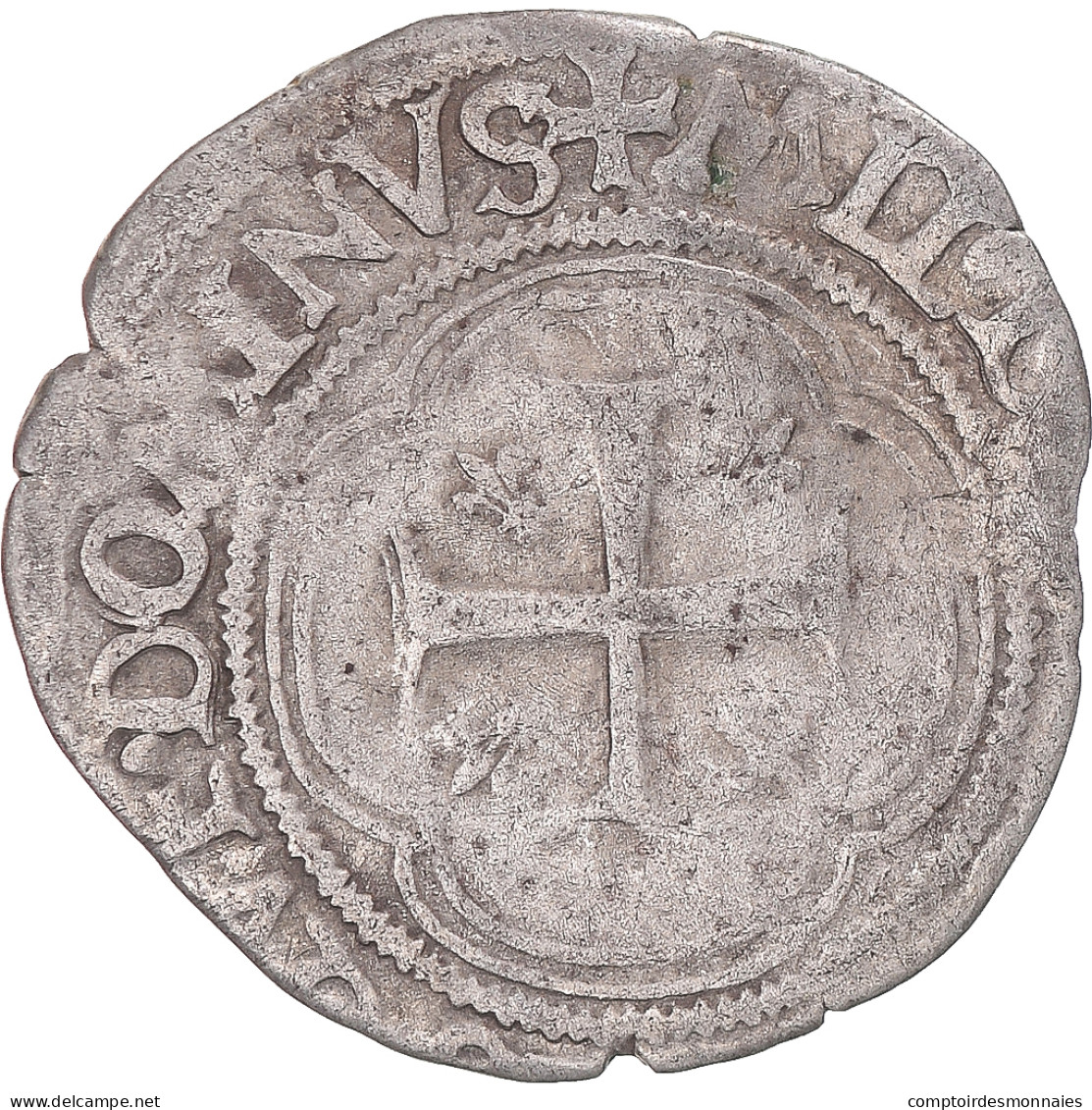 Monnaie, Italie, Louis XII, Parpaiolle, Asti, TTB, Billon, Gadoury:699 - 1498-1515 Louis XII Le Père Du Peuple