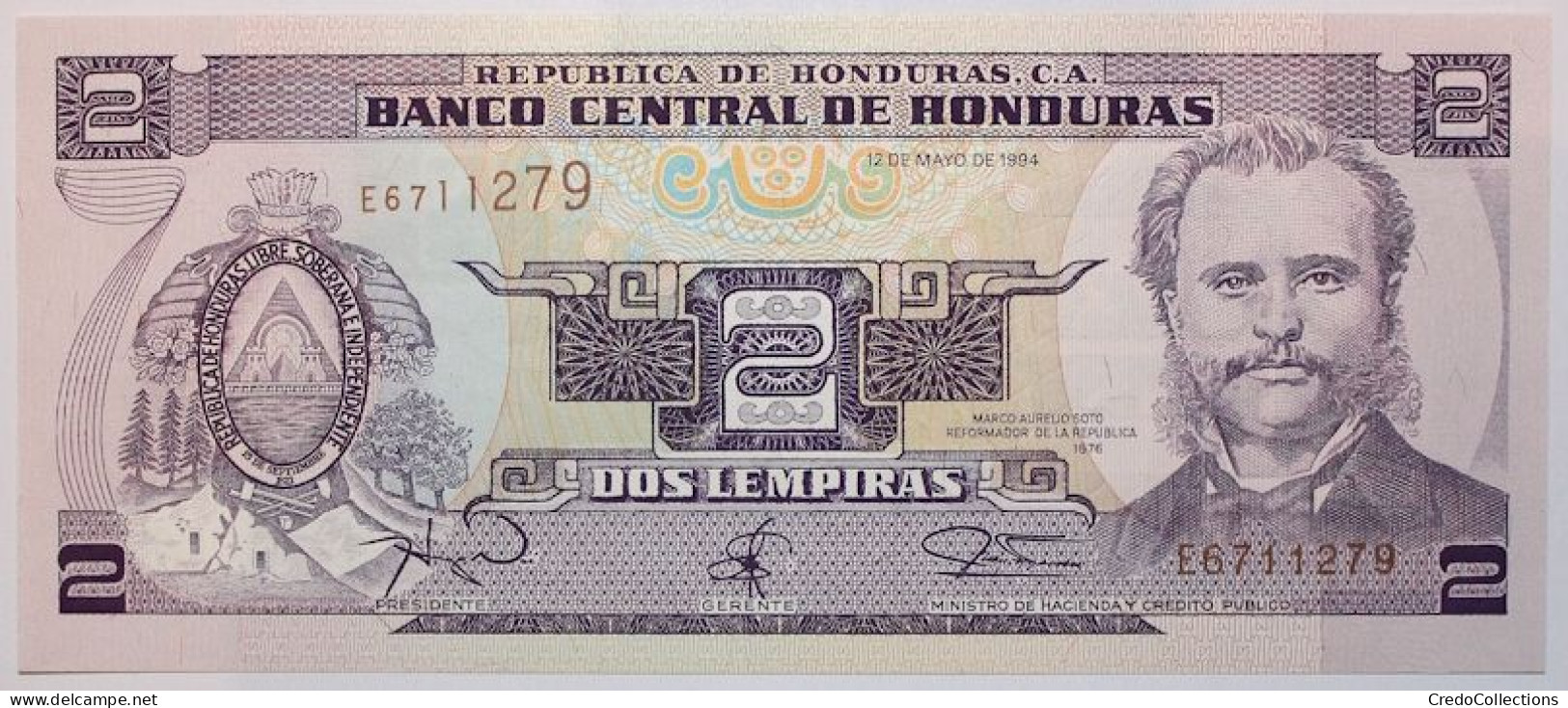 Honduras - 2 Lempiras - 1994 - PICK 72c - NEUF - Honduras