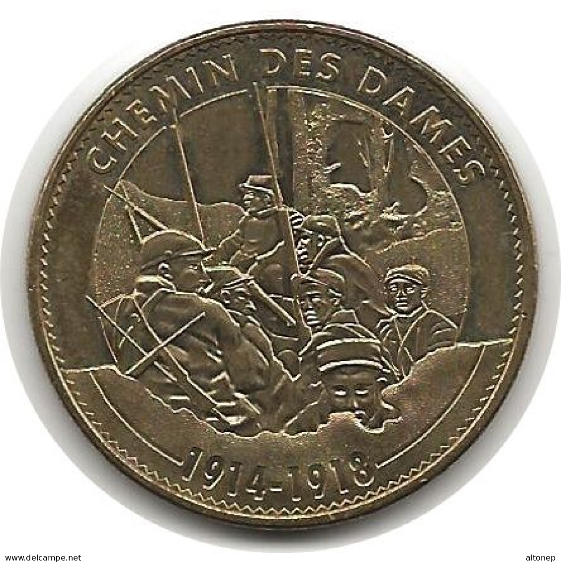 Chemin Des Dames 1914-1918 - 02  (Monnaie De Paris, 2014) - 2014