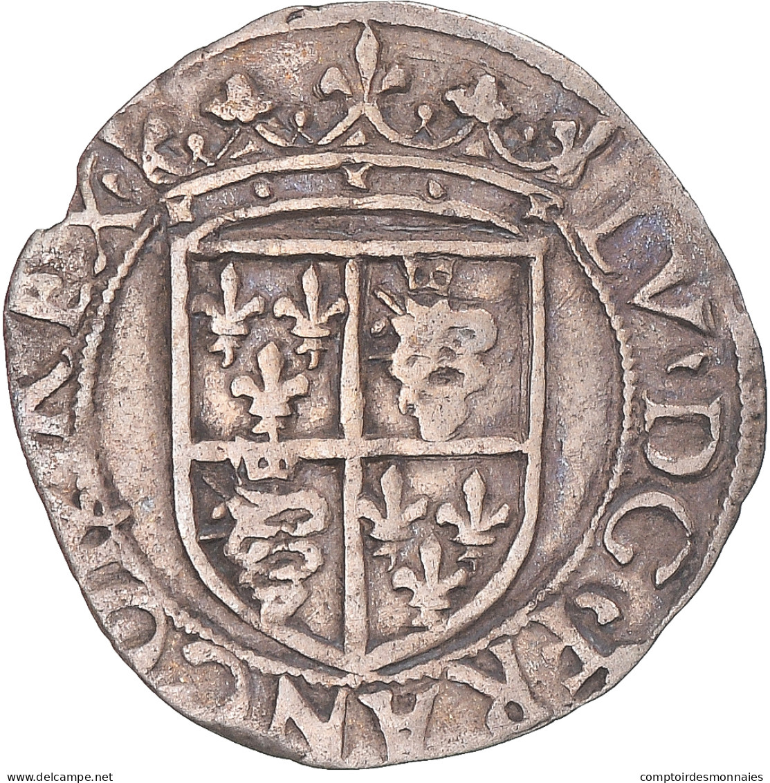 Monnaie, Italie, Louis XII, Soldino, Milan, TTB, Argent, Duplessy:733 - 1498-1515 Luis XII El Padre Del Pueblo