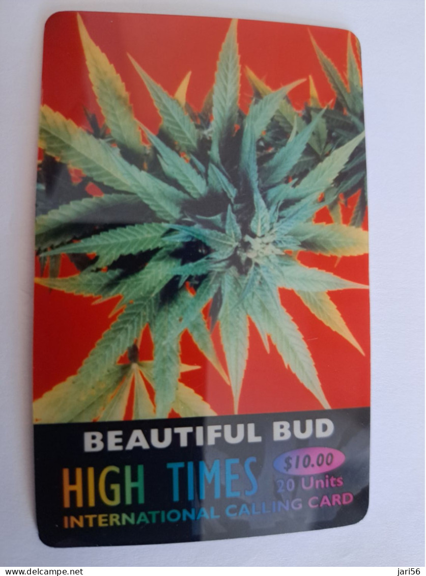 UNITED STATES USA / $10,- ATX TELECOM/ HIGH TIMES/ BEAUTIFULL BUD    / MINT   **14530** - Amerivox