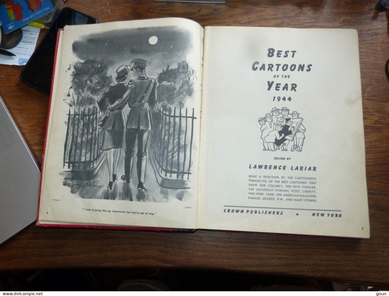 Best Cartoons Of The Year 1944 Lawrence Lariar 128 Pages - Andere Verleger