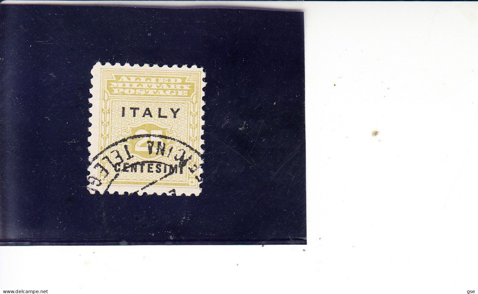 OCCUPAZIONE ANGLO AMERICANA  1943 - Sassone 2° - Occ. Anglo-américaine: Sicile