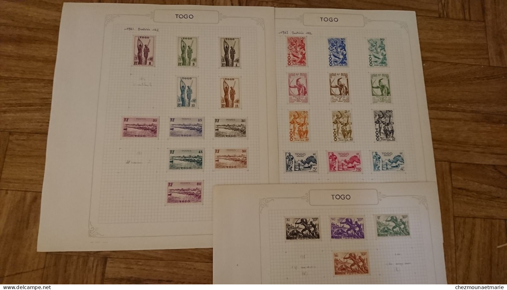 TOGO LOT DE TIMBRES NEUFS AVEC CHARNIERE - Unused Stamps