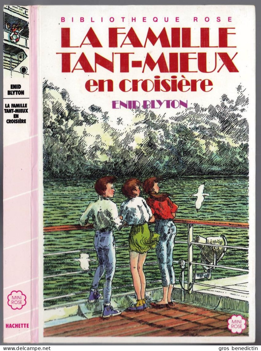 Hachette - Bibliothèque Rose - Enid Blyton - "La Famille Tant-Mieux En Croisière" - 1984 #Ben&Bly&TM - Bibliotheque Rose