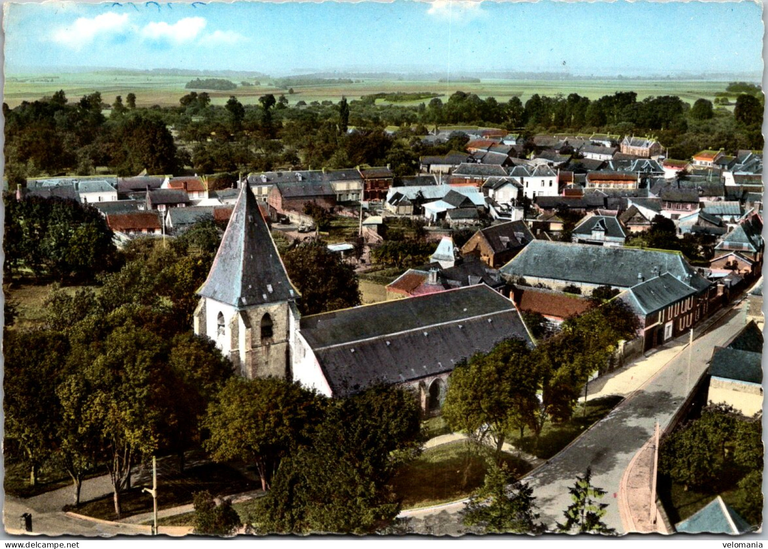 18316 Cpsm 80 Hornoy - L'Eglise - Hornoy Le Bourg