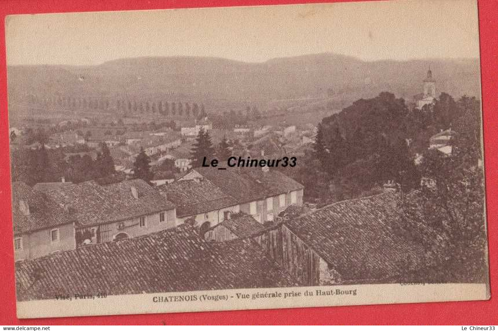 88 - CHATENOIS---Vue Générale Prise Du Haut Bourg - Chatenois