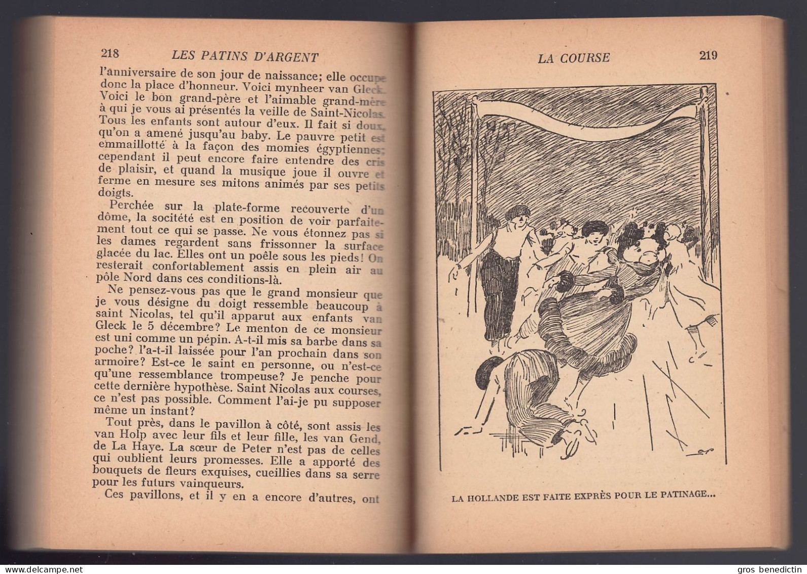 Hachette - Bibliothèque De La Jeunesse Avec Jaquette - Mary Mapes Dodge - "Les Patins D'argent" - 1951 - Bibliotheque De La Jeunesse