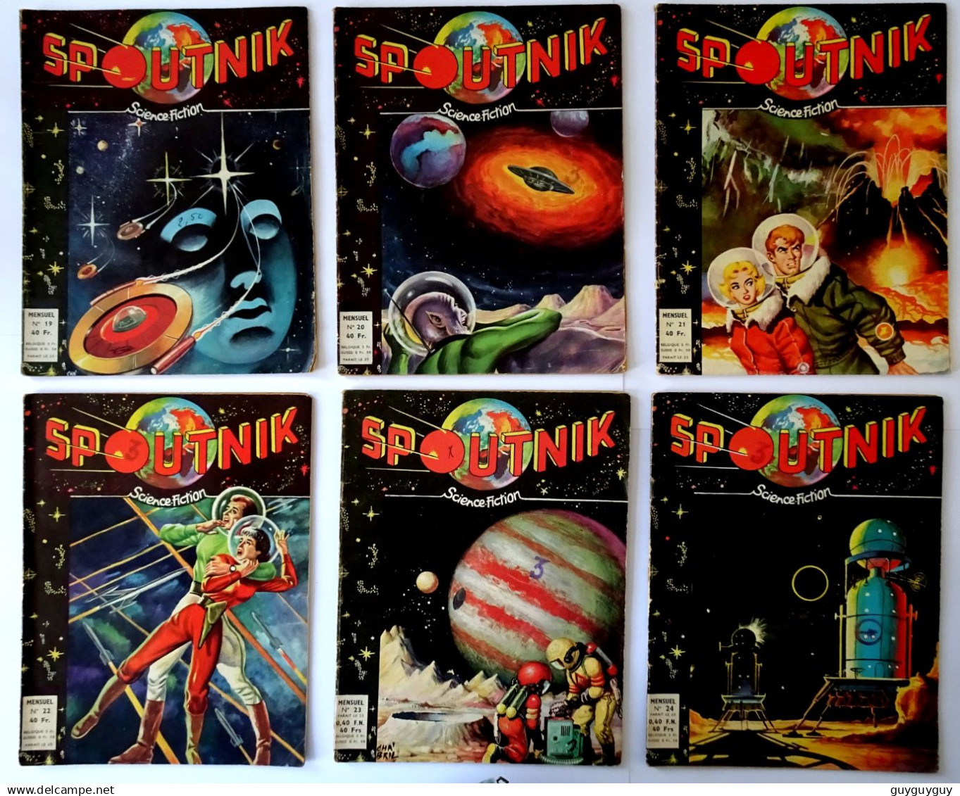 ARTIMA "SPOUTNIK" Série Complète - Lots De Plusieurs BD