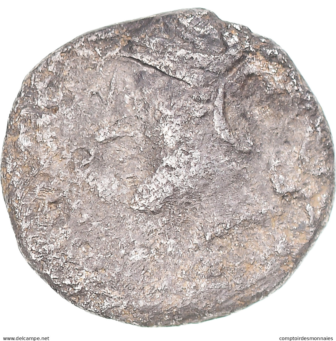 Monnaie, Lingons, Denier KALETEDOY, 80-50 BC, B+, Argent, Delestrée:3195 - Gauloises