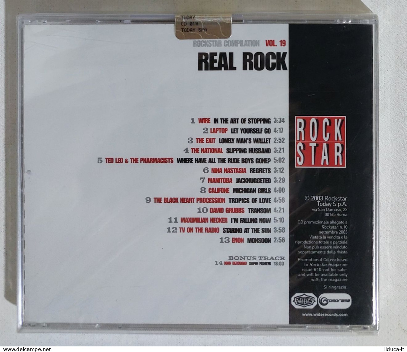 38108 CD - RockStar Compilation - Real Rock (volume 2) - Compilations