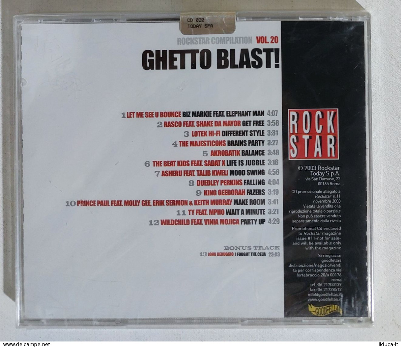 38112 CD - RockStar Compilation - Ghetto Blast! - Compilaciones