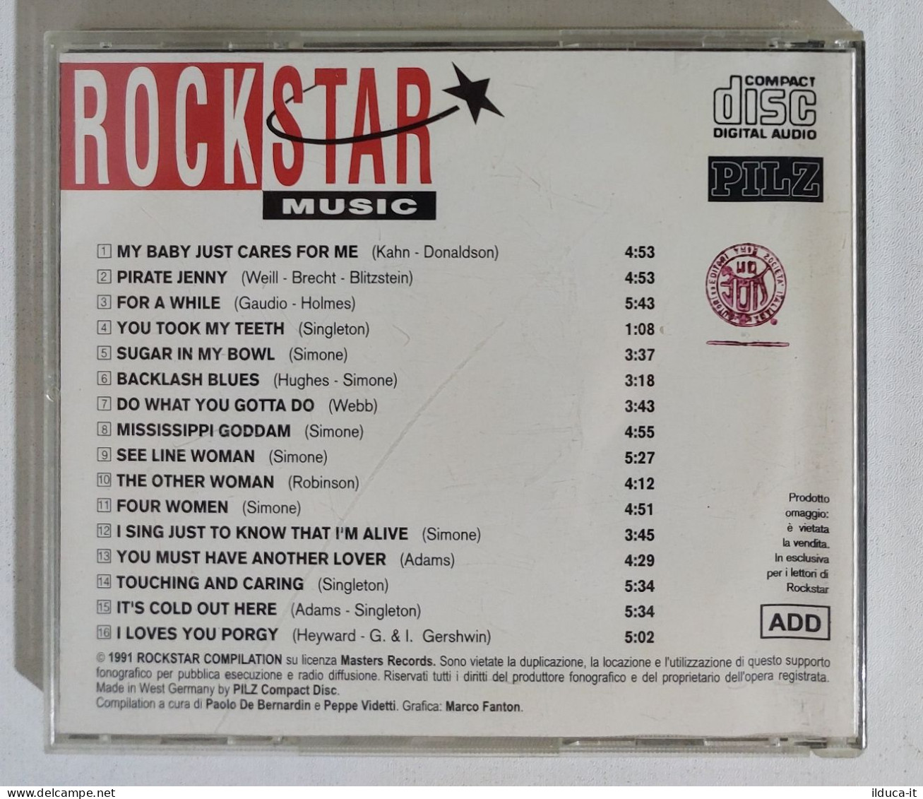 39501 CD - RockStar Music - Nina Simone - Compilations