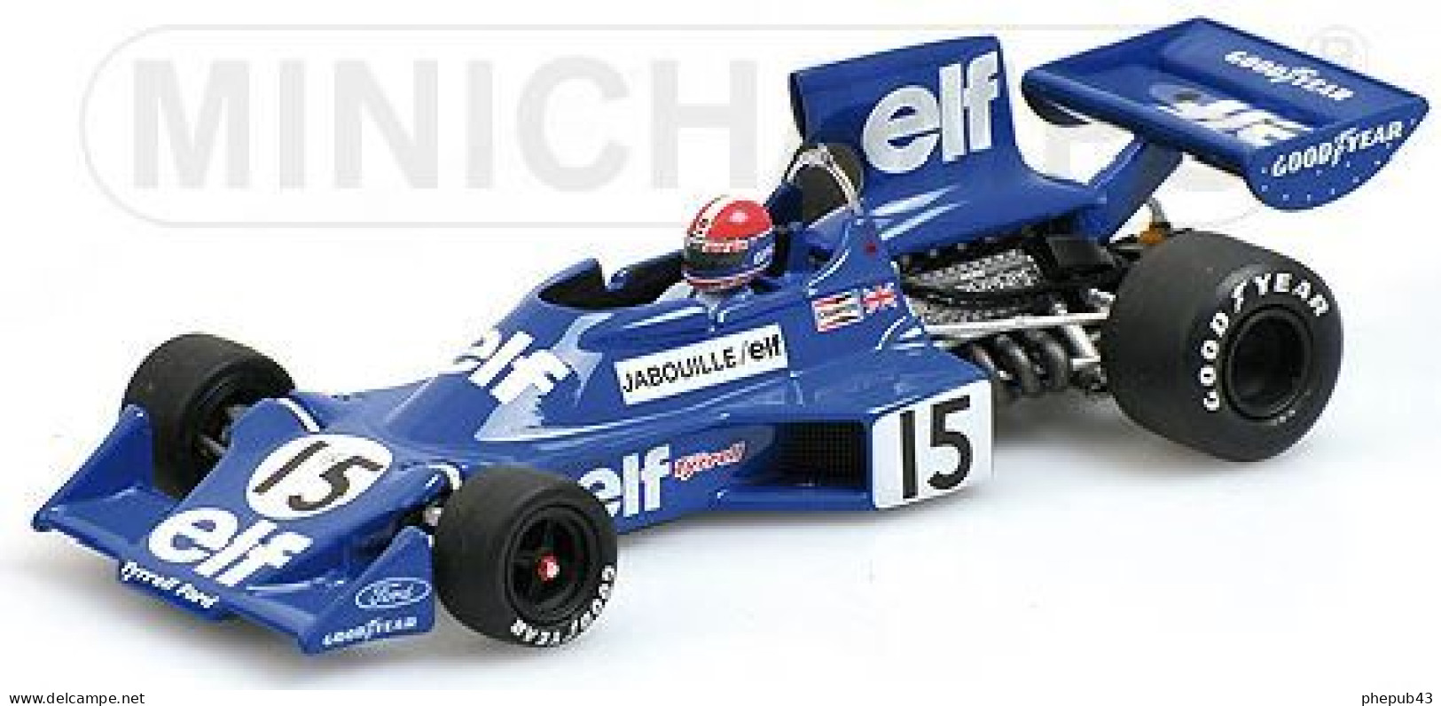 Tyrrell Ford 007 – Michele Leclere - GP FI 1975 #15 - Minichamps - Minichamps