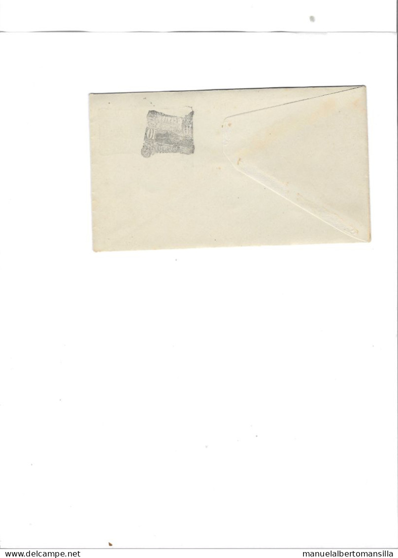 SCOTT  U5 Envelope White Paper, 1894 - Big Island Of Hawaii