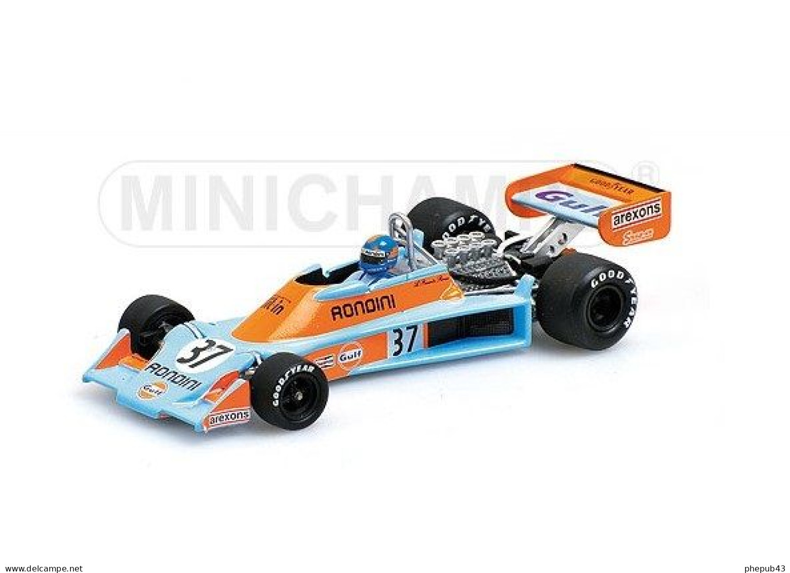 Tyrrell Ford 007 – Alessandro Pesenti Rossi - GP FI 1976 #37 - Minichamps - Minichamps