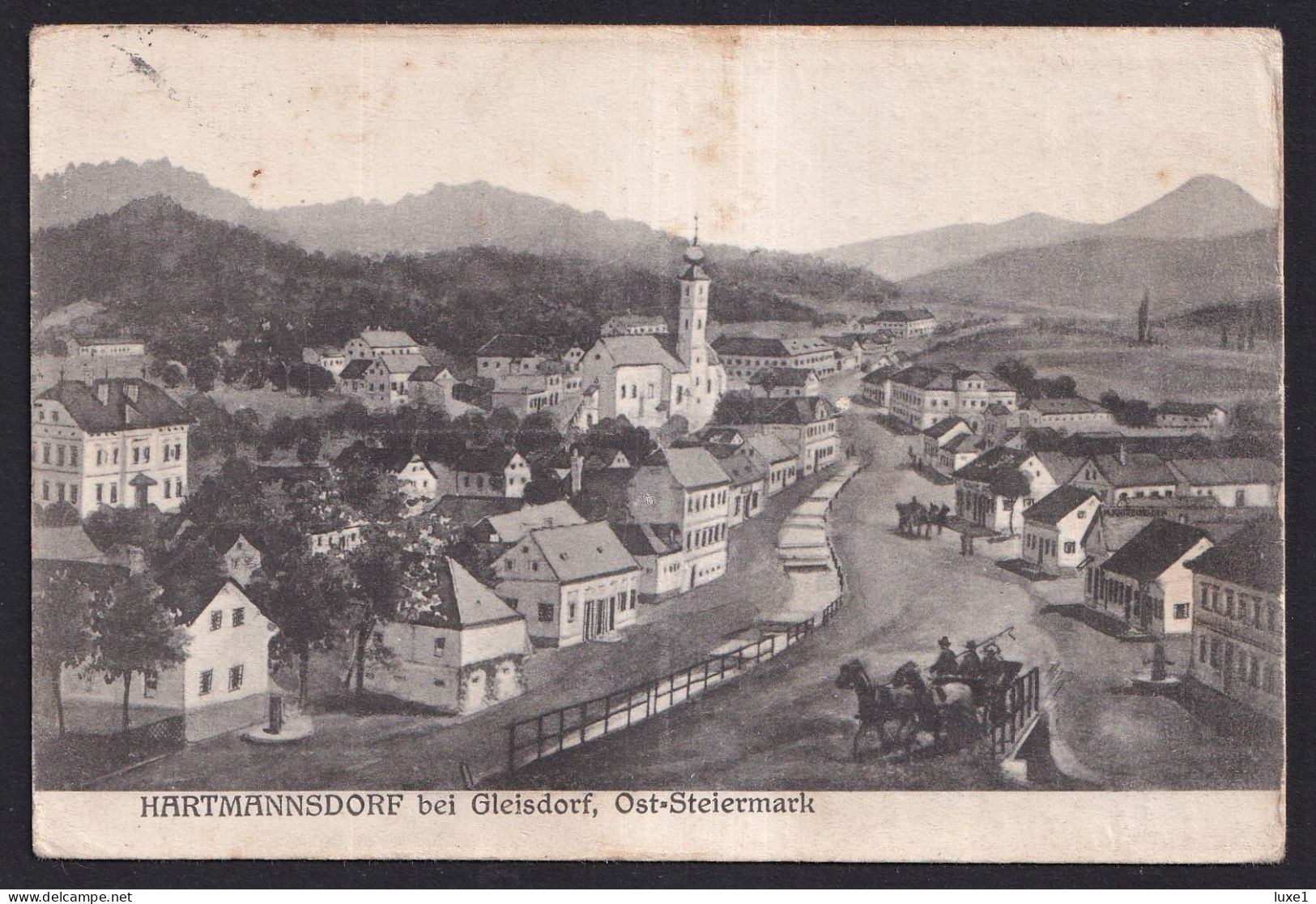 AUSTRIA ,  Hartmannsdorf  Bei  Gleisdorf   ,  OLD  POSTCARD - Gleisdorf