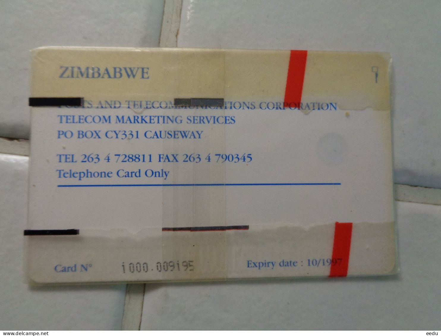 Zimbabwe Phonecard ( Mint In Blister ) - Zimbabwe