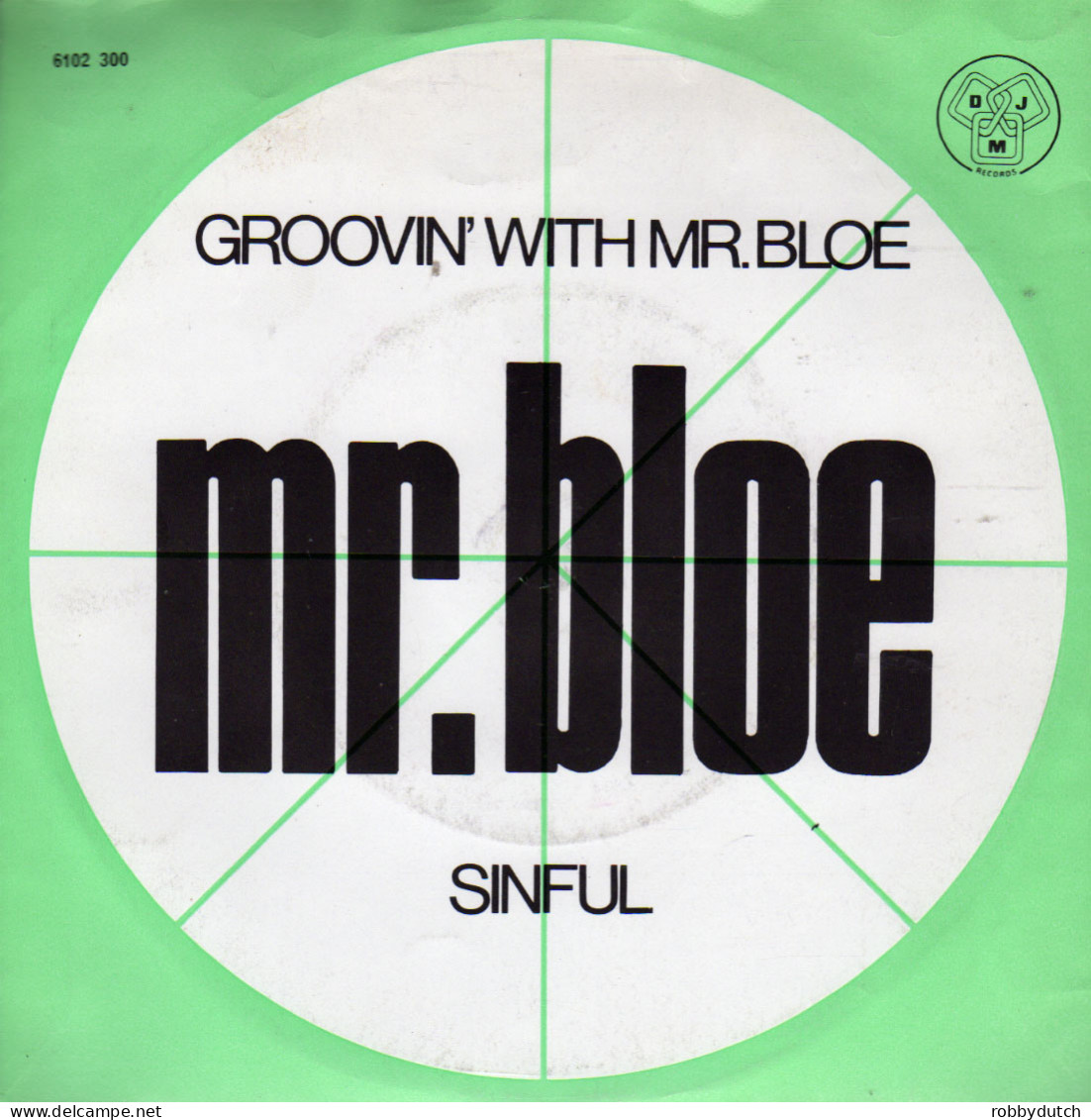 * 7"  *  GROOVIN' WITH MR. BLOE (Holland 1970) - Soul - R&B