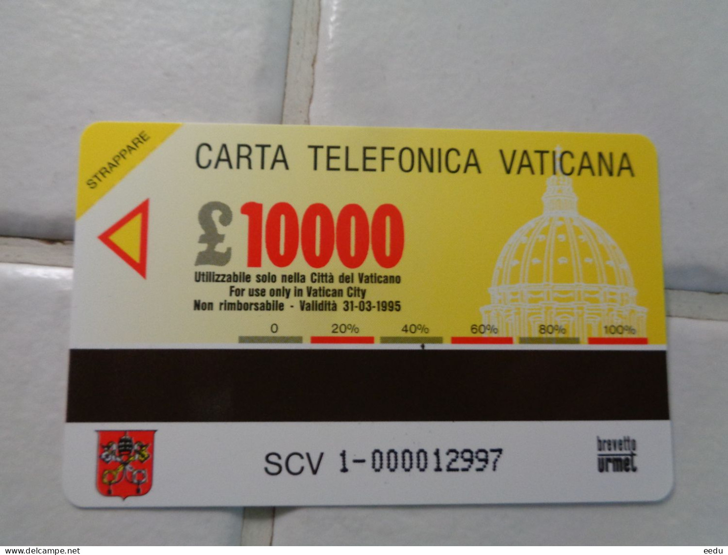 Vatican Phonecard - Vaticaanstad