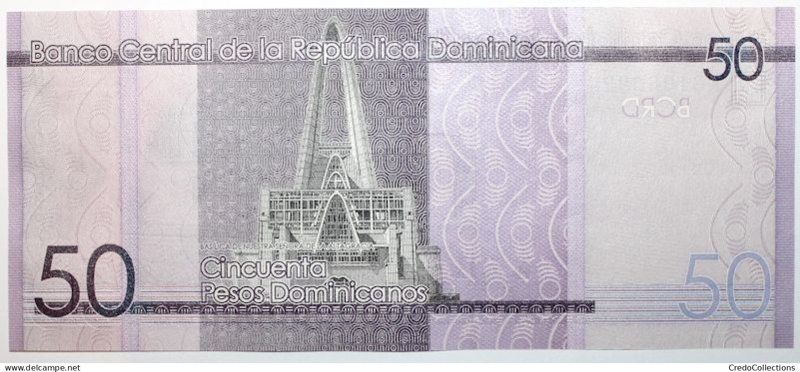 Dominicaine (Rép.) - 50 Pesos - 2021 - PICK 189g - NEUF - Repubblica Dominicana