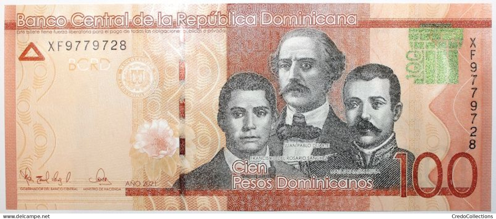 Dominicaine (Rép.) - 100 Pesos - 2021 - PICK 190g - NEUF - Dominicaine
