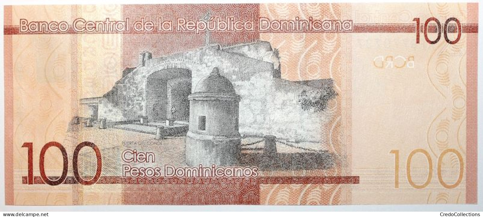 Dominicaine (Rép.) - 100 Pesos - 2021 - PICK 190g - NEUF - Dominicaine