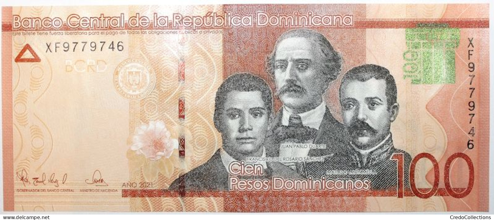 Dominicaine (Rép.) - 100 Pesos - 2021 - PICK 190g - NEUF - Dominicana