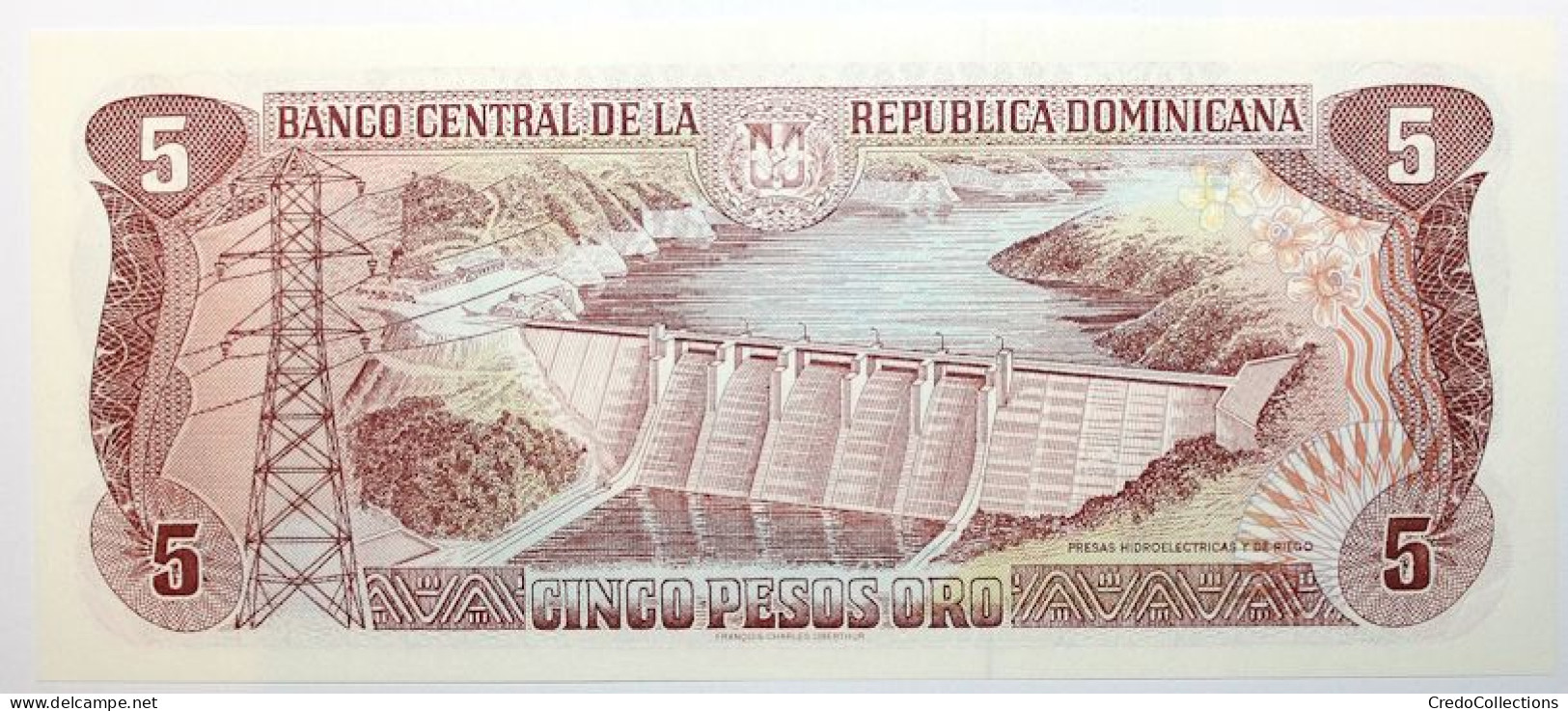 Dominicaine (Rép.) - 5 Pesos Oro - 1996 - PICK 152a - NEUF - Dominicana